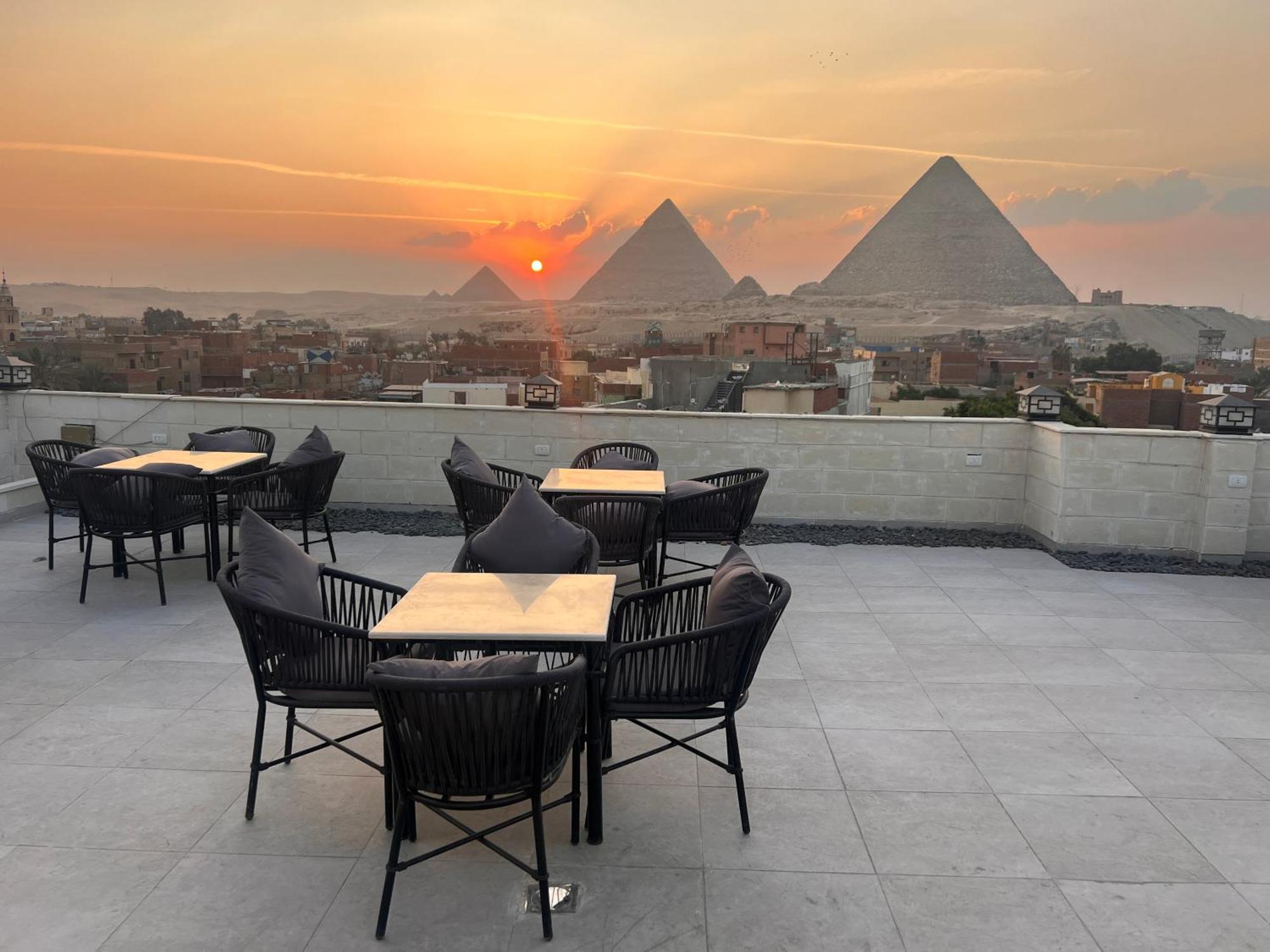 Maro Pyramids Hotel Kafret el-Gabal Esterno foto